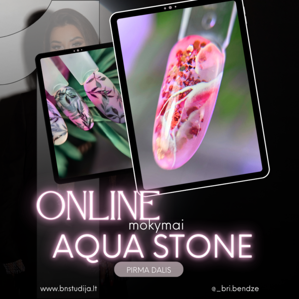 "AQUA STONE 1" - DAILĖS ONLINE MOKYMAI